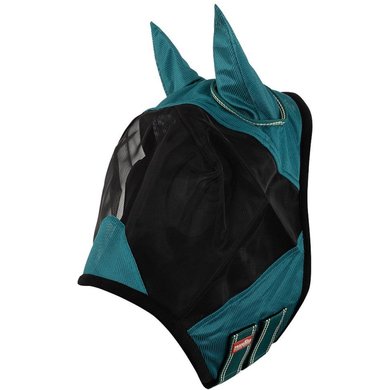 Premiere Fly Mask with Ears Teal Green Pony