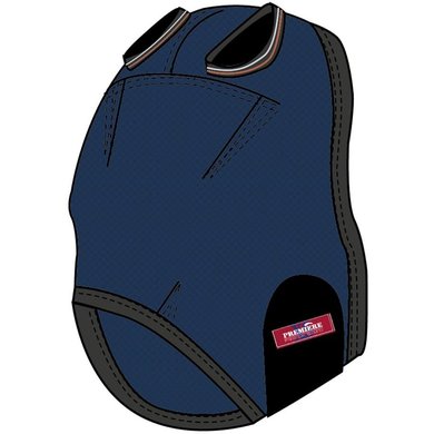 Premiere Fly Mask XS Without Ears Estate Blue