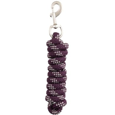BR Lead Rope 4-EH with Snaphook Blackberry Wine One Size