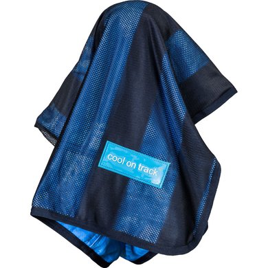Back on Track Cooling Towel Blauw