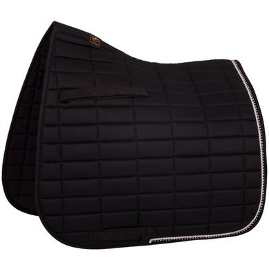 BR Saddlepad Dressage Glamour Chic Black Full