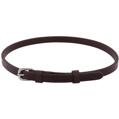 BR Flash Strap with a Round Buckle Brown/Silver
