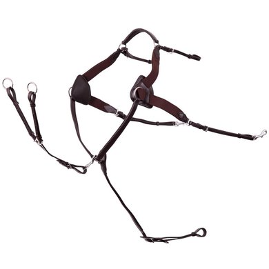 Premiere Front Harness 5-point Elastic Brown