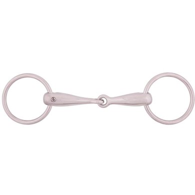 BR Loose Ring Snaffle Hollow 18mm RVS 14,5cm