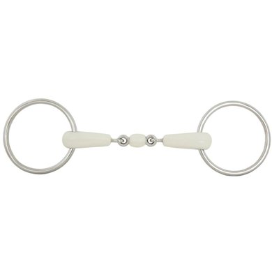 BR Loose Ring Snaffle Combo Comfort Double Jointed 18mm