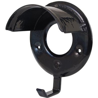 Stubbs Bridle Pendant Round Plastic-coated Black