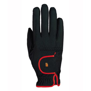 Roeckl Riding Gloves Lona Roeck-Grip Lining Black/Red