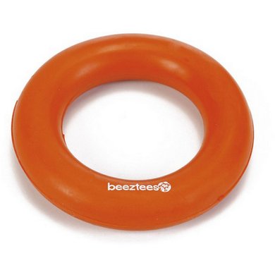 Beeztees Ring Rubber Solid Orange
