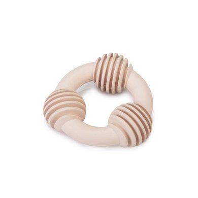 Beeztees Dental Ring Rubber Puppy Pink 8cm