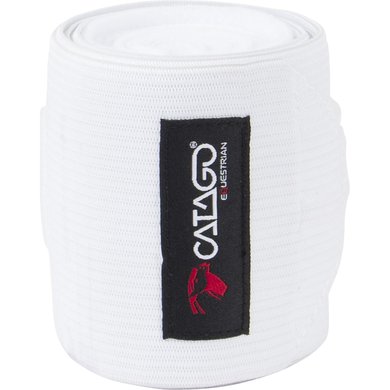 Catago Bandages Fleece Élastique Blanc One Size
