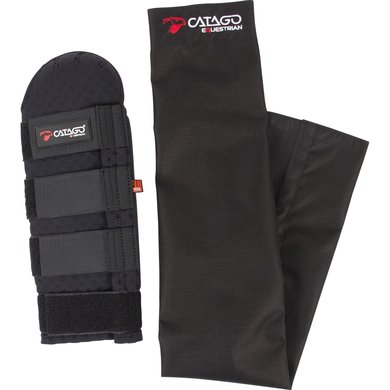 Catago Tail Protector FIR-Tech Black One Size