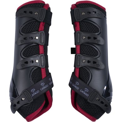 Catago Leg Protectors FIR-Tech Red XL