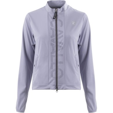 Cavallo Active Jacket Short Sporty Functional with Stand-up Collar Women Blue Violet