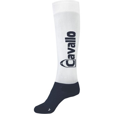 Cavallo Socks CavalSimo C White/Dark blue