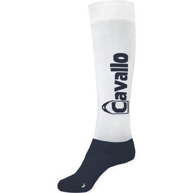 Cavallo Socks SIMO C White/Dark blue