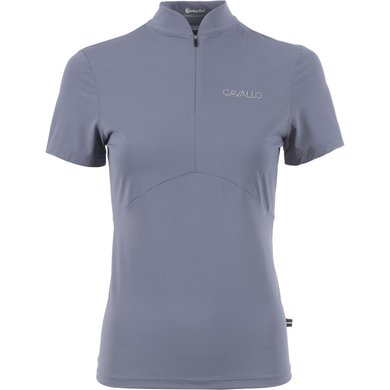 Cavallo Training shirt Caval Short Sleeve Blue Shadow 38