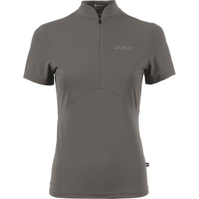 Cavallo Training shirt Caval Short Sleeve Sepia Olive 36