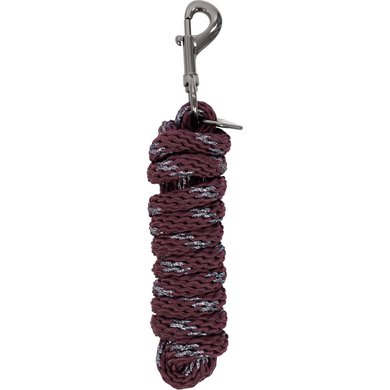 Cavallo Lead Rope Hakima with a Carabiner Red Wine