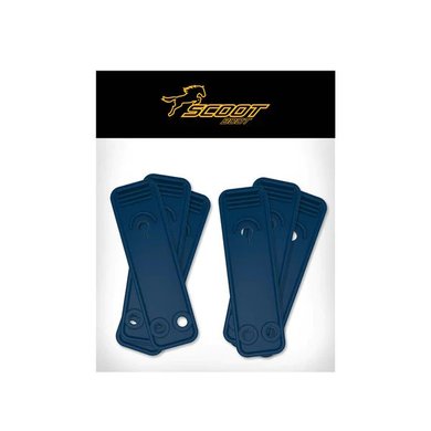 Scoot Boots Front Strap Navy One Size