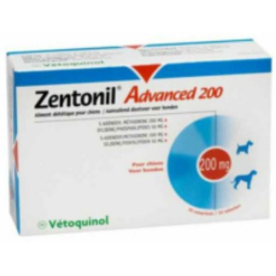 Vetoquinol Zetonil Advanced 200 Hund 30 Tabl