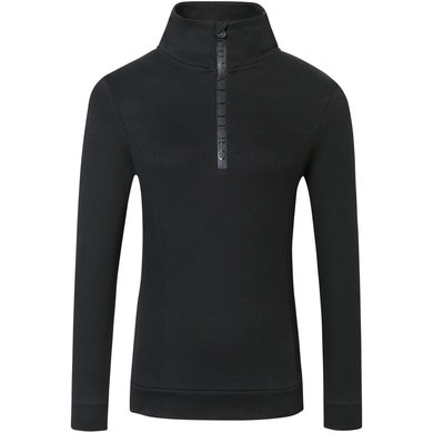 Covalliero Shirt with Zipper Black