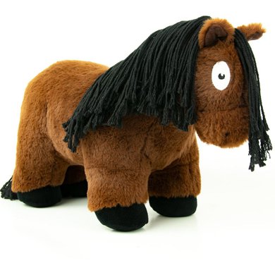 Crafty Ponies Paarden Knuffel Bruin met Zwarte Manen