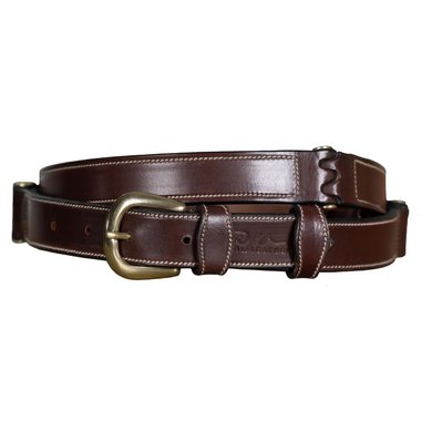 Dyon Belt Flat Leather Brown - Agradi.com