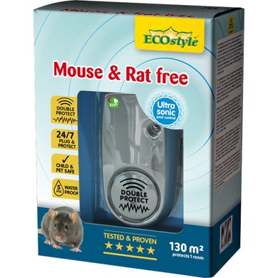 ECOstyle Mouse & Rat free 130 m² Ultrasonic pest control