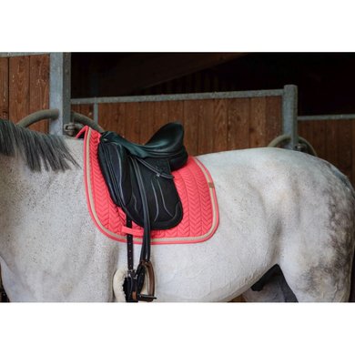 Tapis De Selle Cheval Framboise Softy