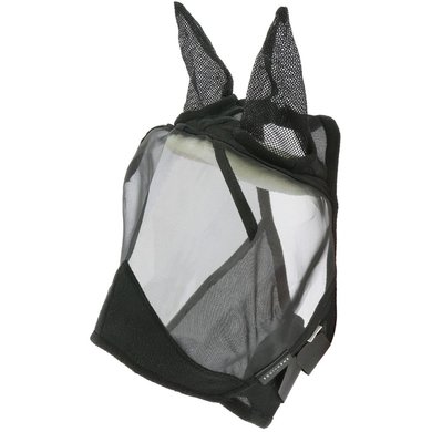 EQUITHÈME Vliegenmasker Anti-UV SuperCut Zwart