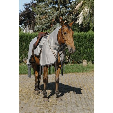 Riding World Couvre-reins Anti-Mouches Mesh Gris