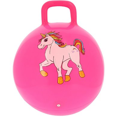 Equi-kids Skippyball Unicorn Néon Rose