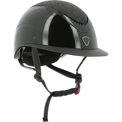 EQUITHÈME Cap Wings MIPS System Shine Black/lacquer