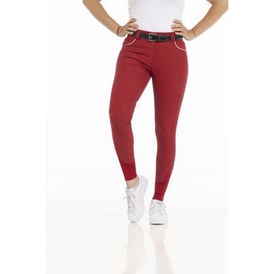 EQUITHÈME Pantalon d'Équitation Belinda Femmes Rouge