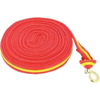 Norton Lunging Side Rope Stuffed Red/Yellow 8m
