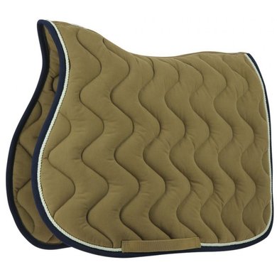 EQUITHÈME Tapis de Selle Polyfun Polyvalent Full Taupe