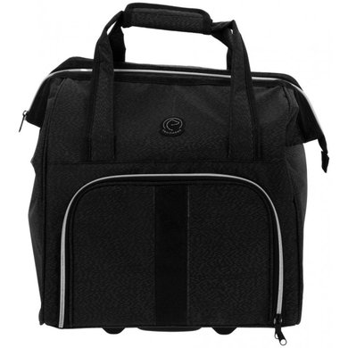 EQUITHÈME Grooming Bag with Wheels Black