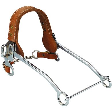 Feeling Hackamore Leather with Flat Noseband Full