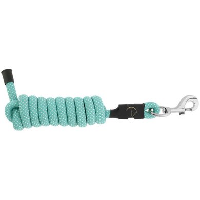 EQUITHÈME Lead Rope Spring 2m Turquoise/White