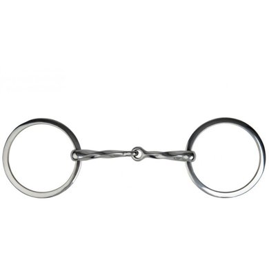 Metalab Loose Ring Snaffle Jointed Magic System Twisted