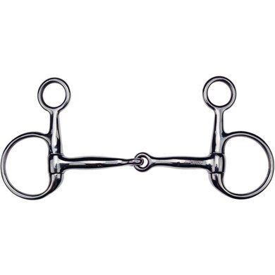 Feeling Baucher Snaffle Stainless Steel Solid 12mm