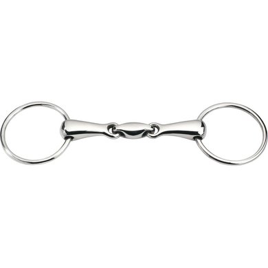 Feeling Loose Ring Snaffle Anatomic Stainless Steel Hollow 21mm