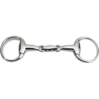 Feeling Eggbut Snaffle Anatomic Stainless Steel Solid 18mm