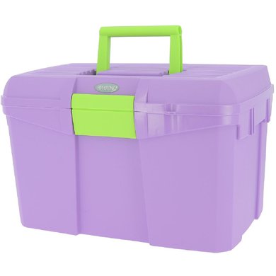 Hippotonic Grooming Box Purple/Neon Green 40x27,5x24,5cm