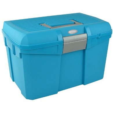 Hippotonic Grooming Box Turquoise/Grey 40x27,5x24,5cm