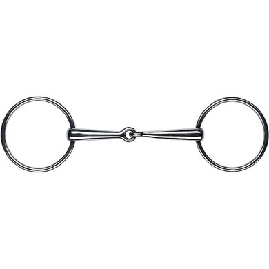 Feeling Loose Ring Snaffle with Big Rings Stainless Steel