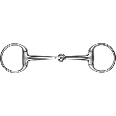 Feeling Eggbut Snaffle Satin Finish Stainless Steel Solid 14mm