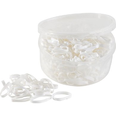 Hippotonic Elastic Bands Silicon White