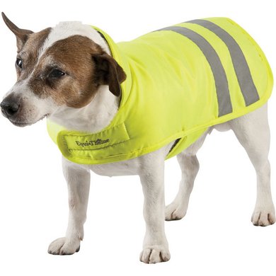EQUITHÈME Dog Rug Fluorescent Yellow