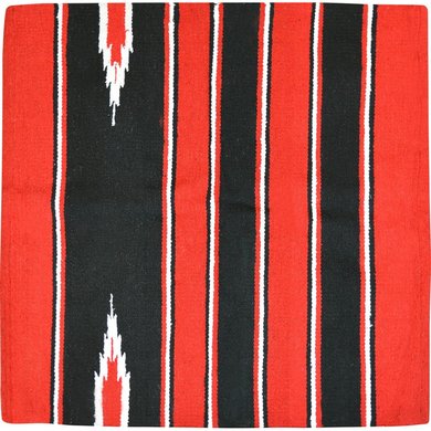 Randol's Navajo Show Blanket Rouge/Noir/Blanc 76cm x 76cm